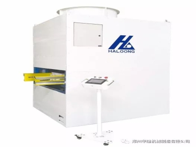 华隆耐火砖布料机，一年省一个人的工资