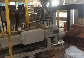 耐火砖全自动生产线——自动检测、码垛客户现场